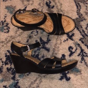 Born wedge sandals